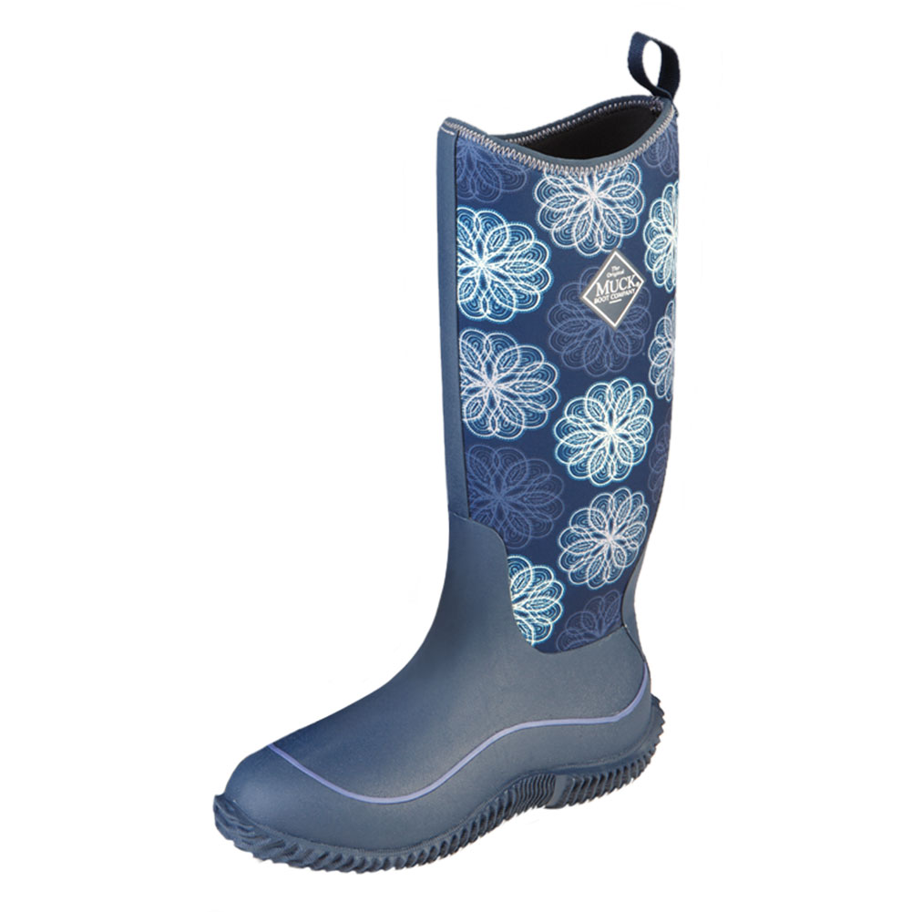 navy muck boots