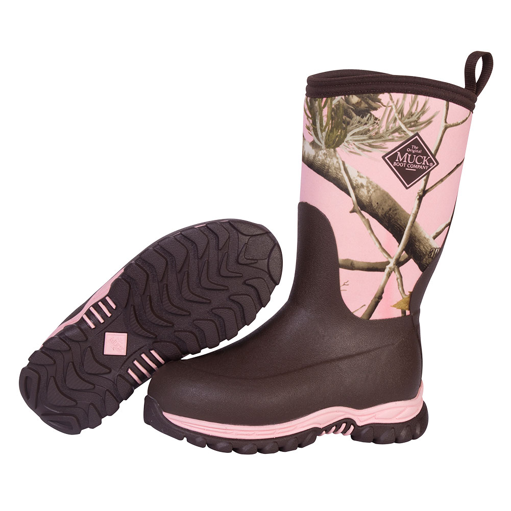 kids pink muck boots